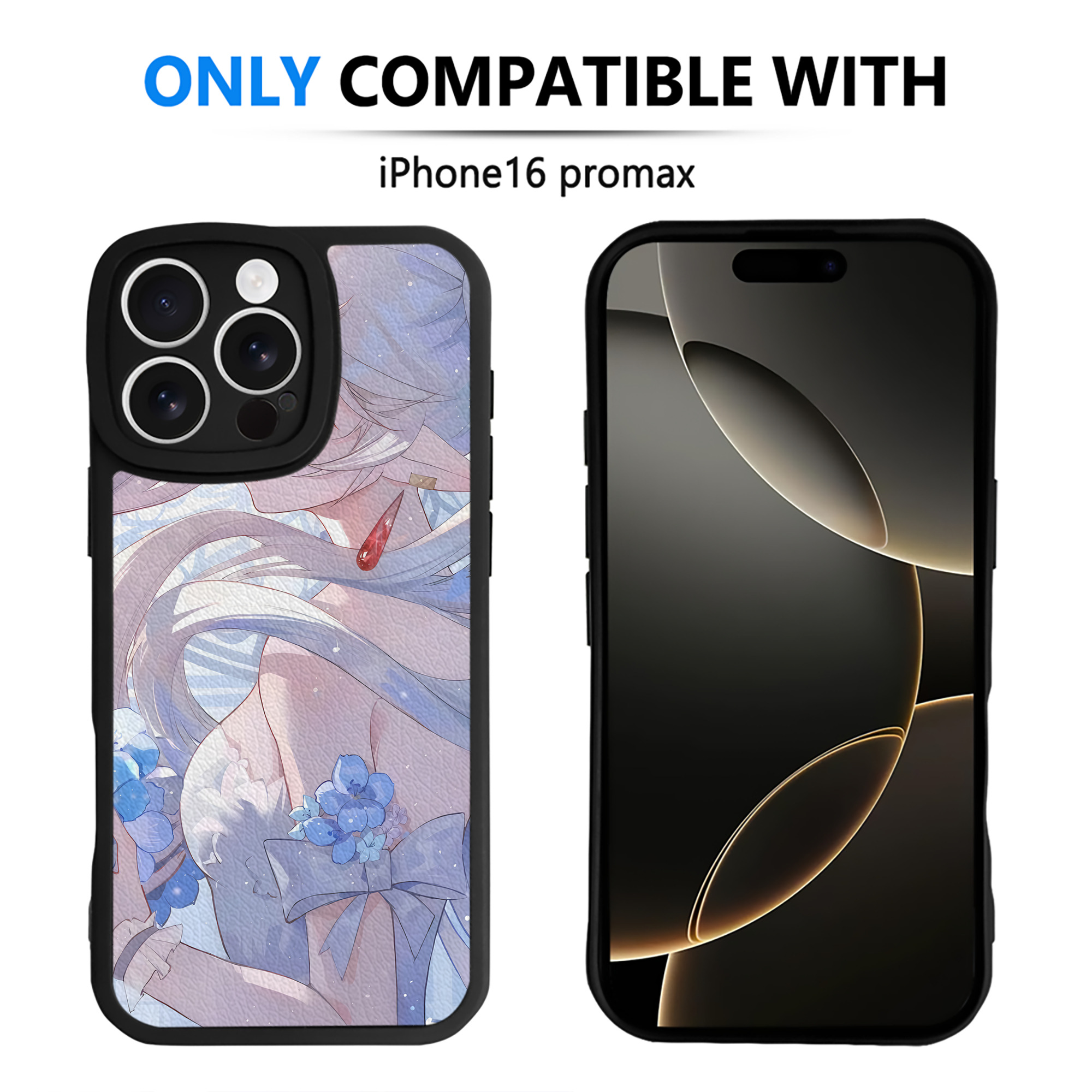 （画像用） 葬送のフリーレン Frieren 【iPhone 16シリーズ対応】シリコンスマホケース（レザー調） 材質：シリコン